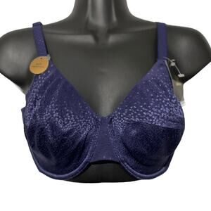 Wacoal Womens Bra Size 32DDD Back Appeal Unlined Full Coverage Underwire 855303